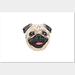 Ziggy the Pug Posters and Art